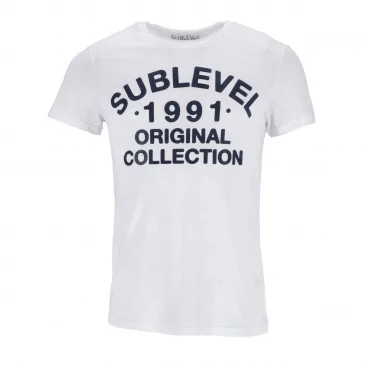 Тениска мъже Sublevel H12022G22411A-white