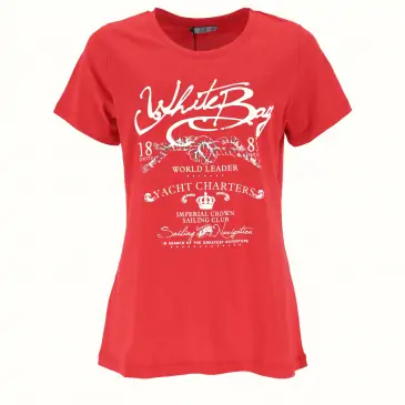 Тениска жени Zabaione BER-142740-червена