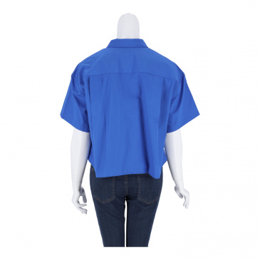 Риза с къс ръкав жени JJXX 12200124-blue lolite