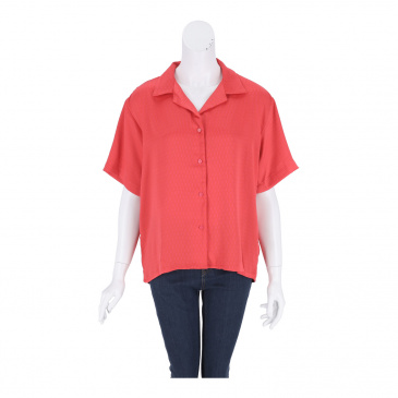 Риза с къс ръкав жени JJXX 12200153-bright rose/aop