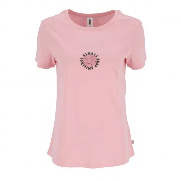 Тениска жени BACKENPULVER SPONSOR super-t-shirt-rosa