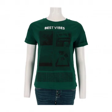 Тениска жени Q/S 46.906.32.5318-67D0