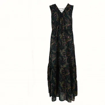 Рокля дълга Q/S 41.906.81.7193-99A3