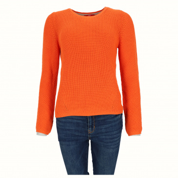 Пуловер жени s.Oliver 14.002.61.7665-оранжев