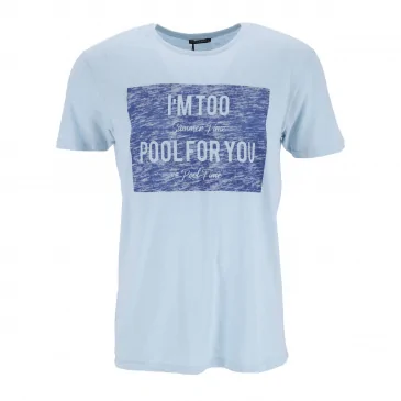 Тениска мъже STITCH & SOUL H16180Z22456A-light blue