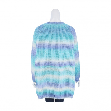 Пуловер жени myMO 12419585-turquoise multicolor