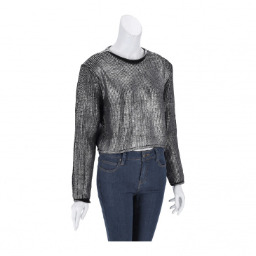 Пуловер жени myMO 23719519-silver black