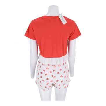 Пижама жени BRAVE SOUL CG557219-RED/WHITE PRINT