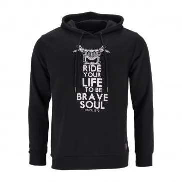 Суитшърт мъже BRAVE SOUL CG561408-BLACK