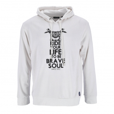 Суитшърт мъже BRAVE SOUL CG561408-OFF WHITE