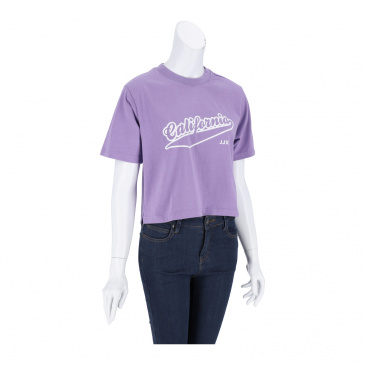 Тениска жени JJXX 12200326-violet/bright whi