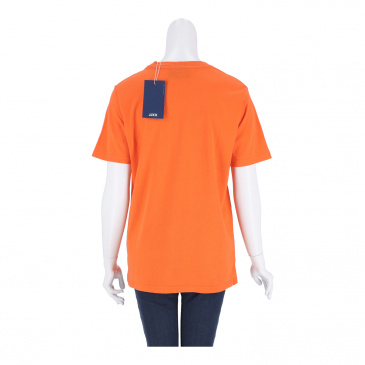 Тениска жени JJXX 12200300-red orange/bright whi