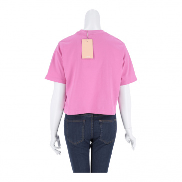 Тениска жени JJXX 12200326-super pink/bright whi