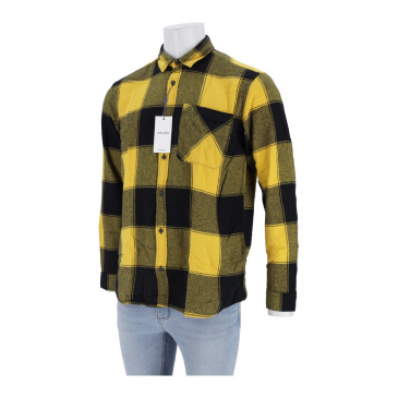 Риза мъже Jack & Jones 12215467-golden rod