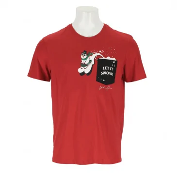 Тениска мъже Jack & Jones 12221436-scarlet sage