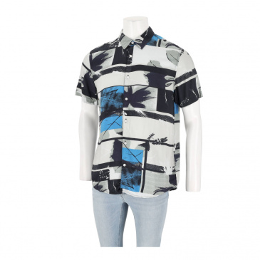 Риза с къс ръкав мъже GUESS Slim Fit