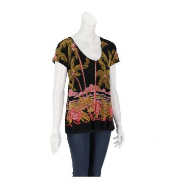 Тениска жени Desigual oversize