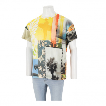 Тениска мъже Desigual oversize