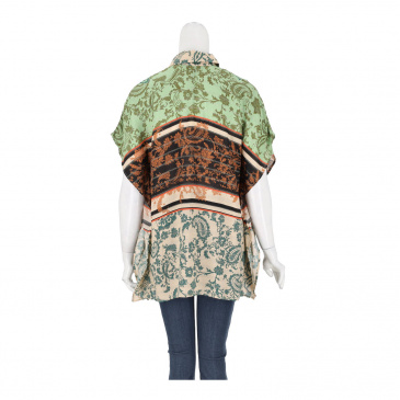 Риза с къс ръкав жени Desigual