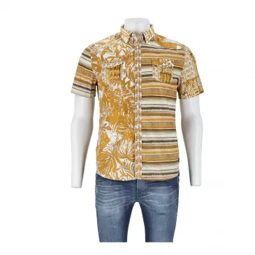 Риза с къс ръкав мъже Desigual