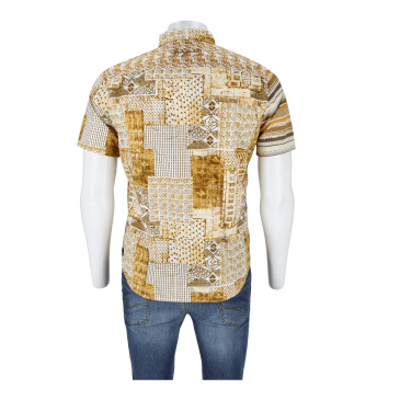 Риза с къс ръкав мъже Desigual