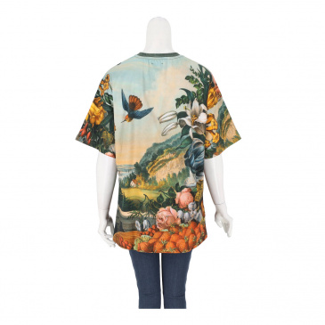 Тениска жени Desigual oversize