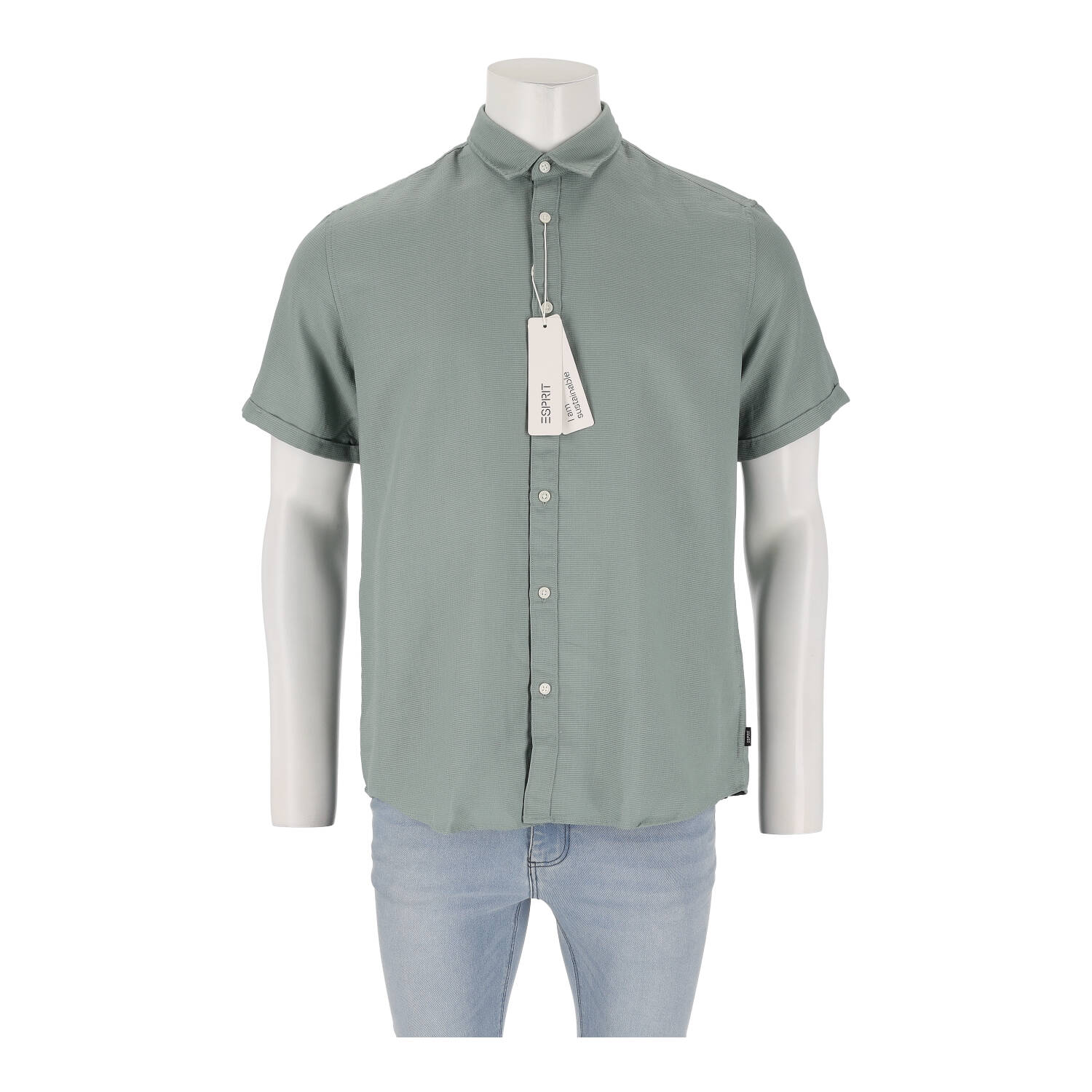 Риза с къс ръкав мъже Esprit