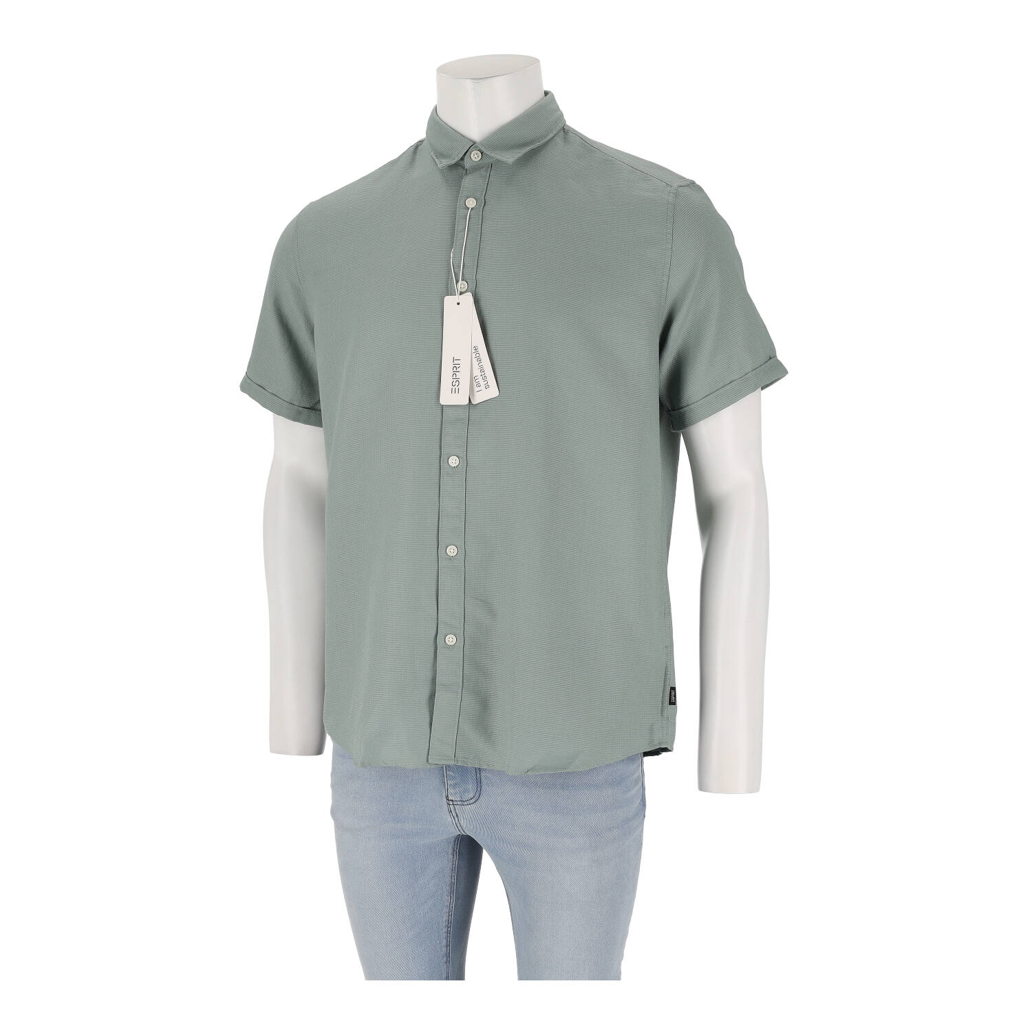 Риза с къс ръкав мъже Esprit