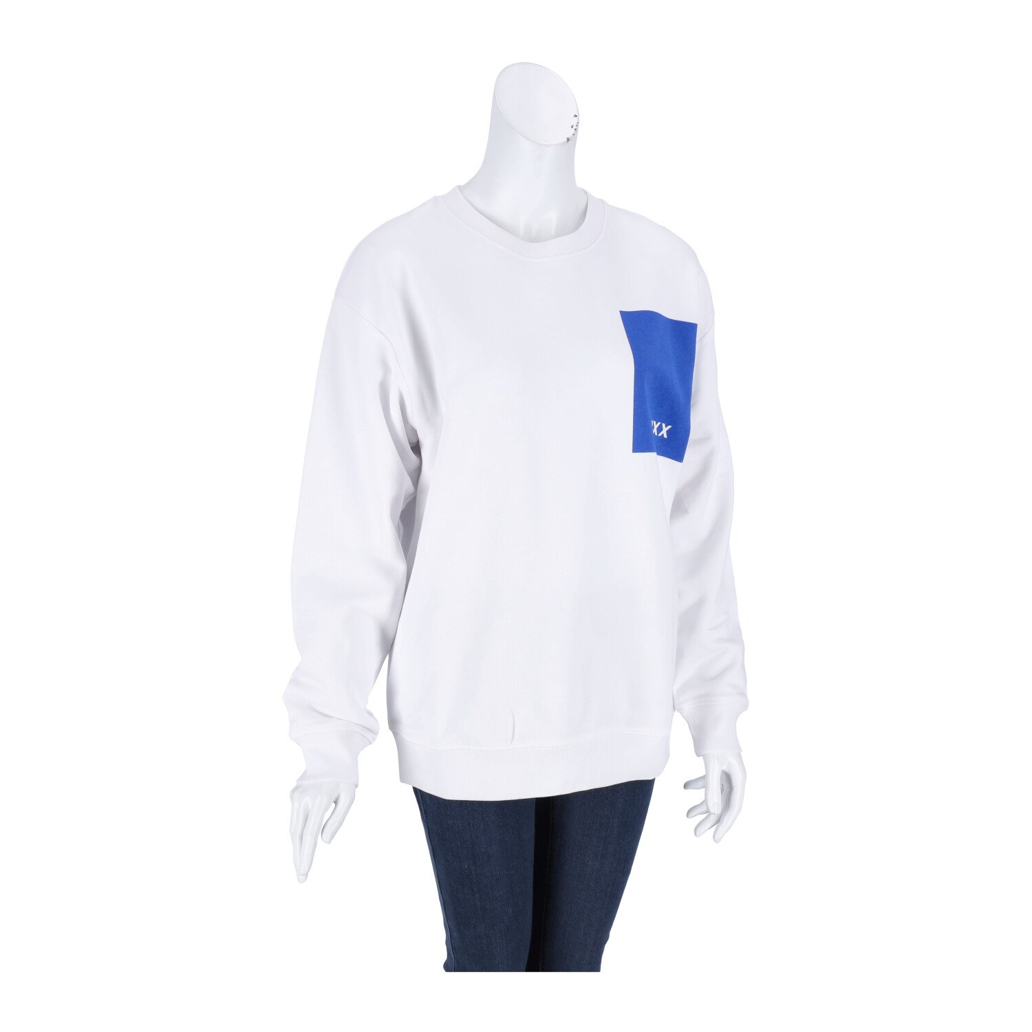 Блуза жени JJXX 12204850-bright white/blue lolit