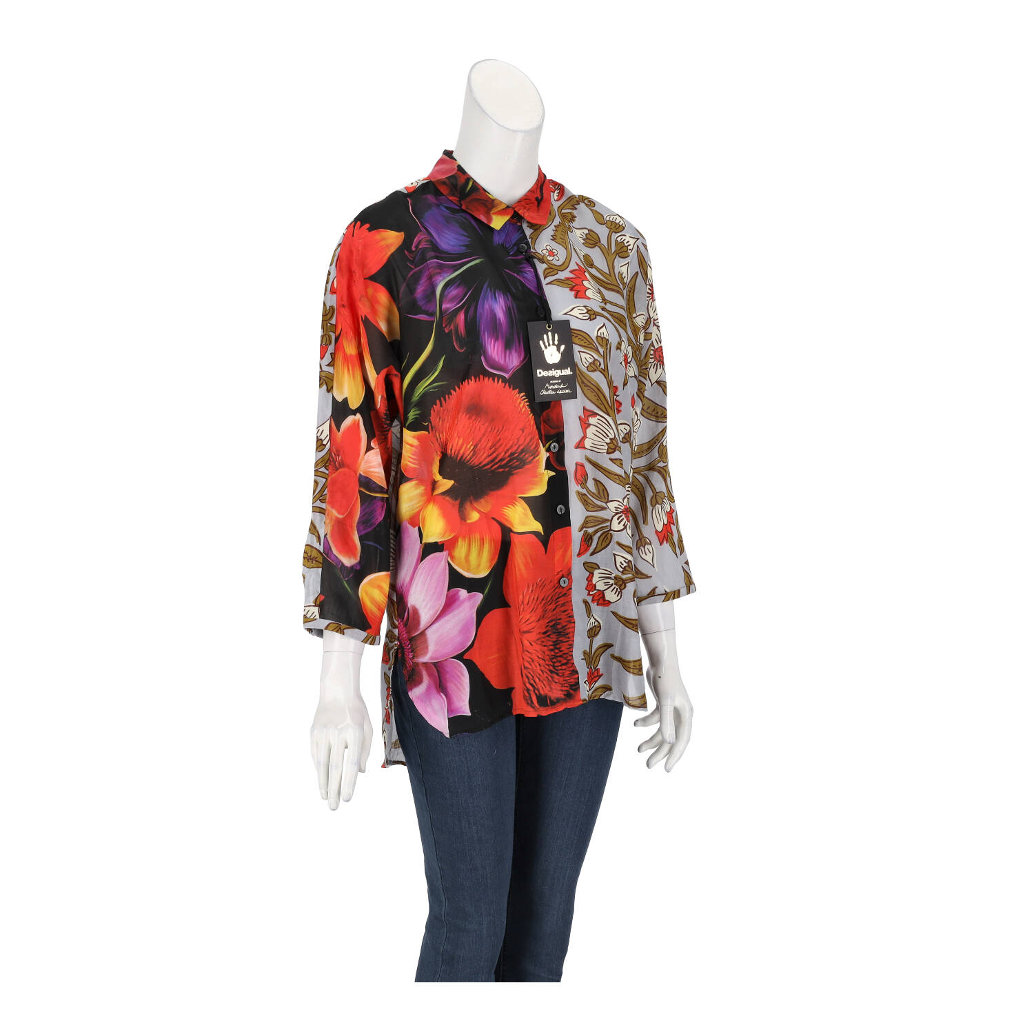 Риза с къс ръкав жени Desigual