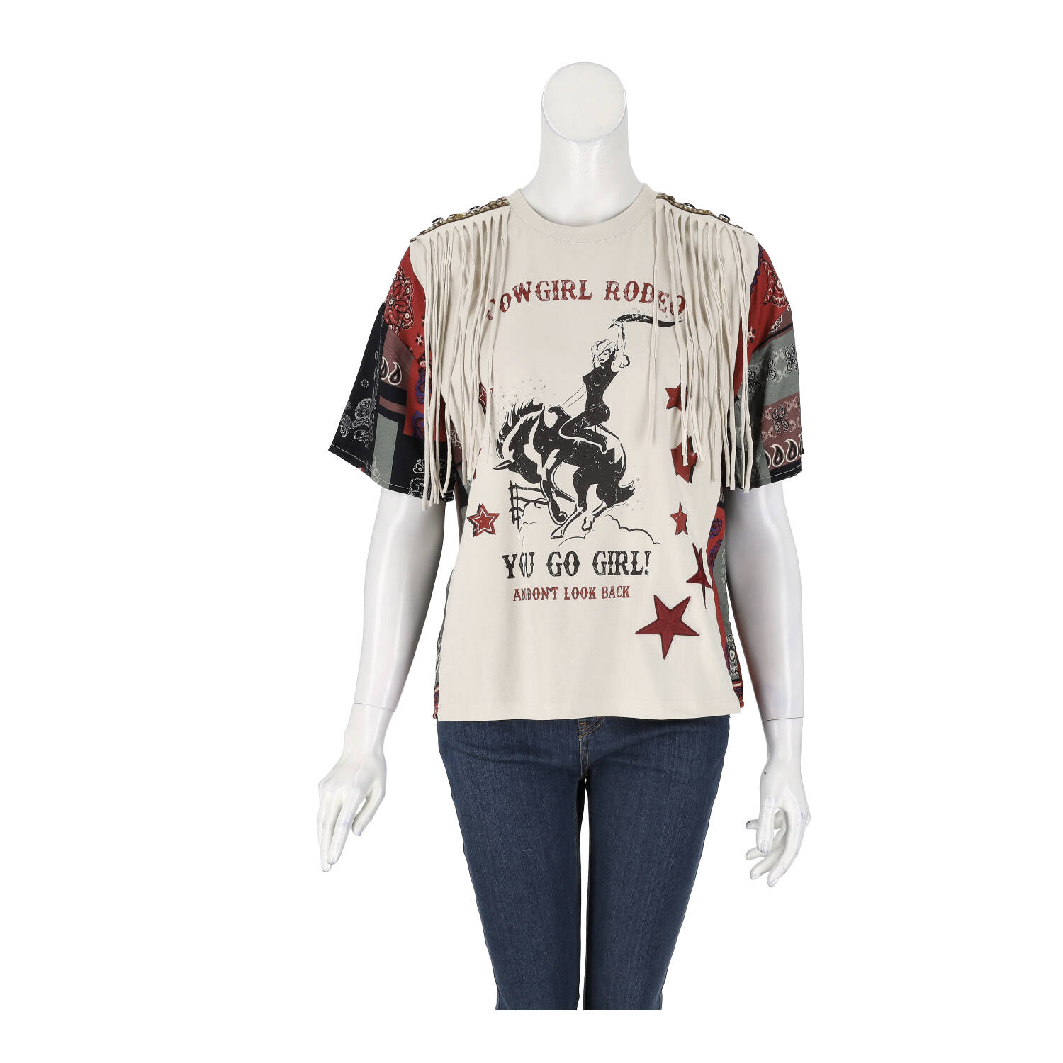 Тениска жени Desigual oversize