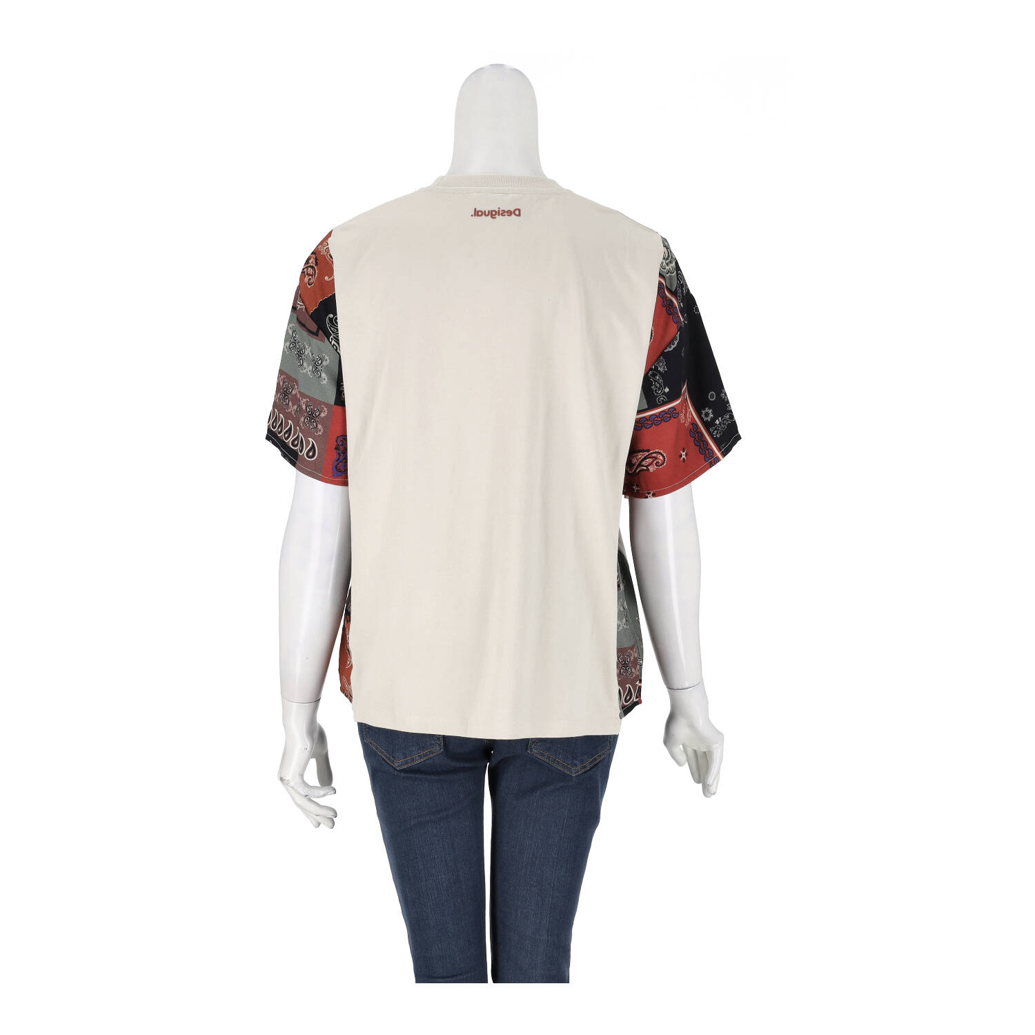 Тениска жени Desigual oversize