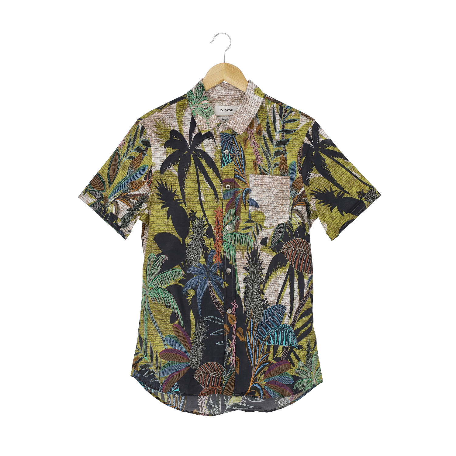 Риза с къс ръкав мъже Desigual